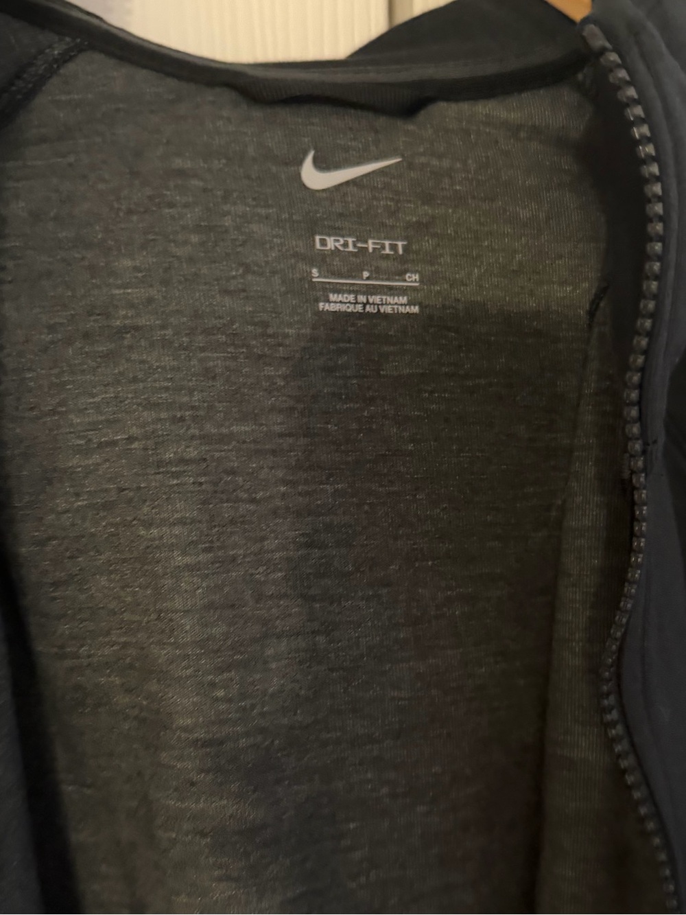 Nike Men’s NFL Dri-FIT Black Full-Zip Hoodie Size Small - Picture 4 of 7